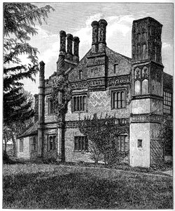 Pfarrhaus, Great Snoring, Norfolk, Ende des 15. Jahrhunderts, 1893 von Unbekannt