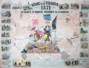 Regime des Terrors, Pariser Kommune, 1871