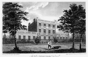 Residenz von John Coakley Lettsom, Camberwell, London, 1817
