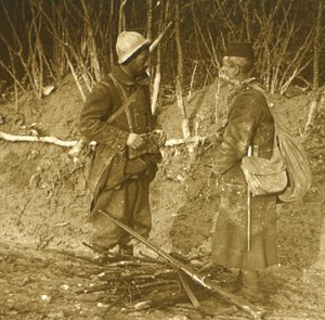 Rückkehr aus Verdun, Nordfrankreich, um 1914-1918