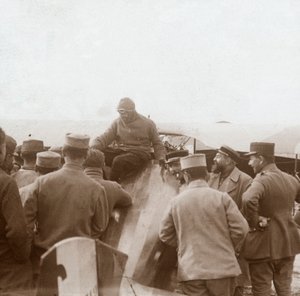 Rückkehr von einer Mission, ca. 1914-1918
