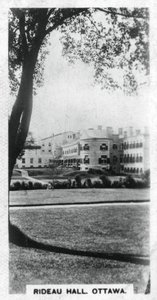 Rideau Hall, Ottawa, Kanada, ca. 1920er Jahre