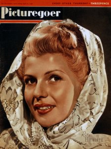 Rita Hayworth, amerikanische Schauspielerin, 1948