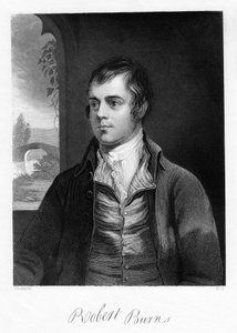 Robert Burns, schottischer Dichter, spätes 18. Jahrhundert