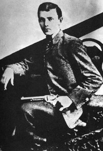 Robert Ford, der Mörder des Gesetzlosen Jesse James, ca. 1880er Jahre, 1954 von Unbekannt