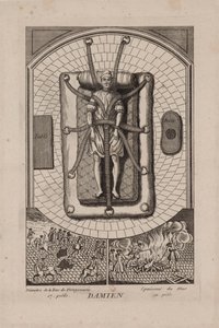 Robert Francois Damiens am Châtelet, 2. März 1757