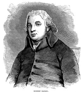 Robert Raikes, englischer Philanthrop und Verleger
