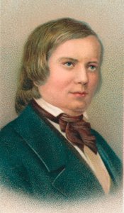 Robert Schumann 1810-1856, deutscher Komponist, 1911