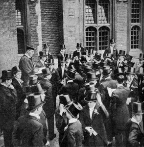 Appell der Etonianer am 4. Juni, Berkshire, ca. 1922