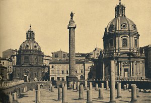 Rom - Trajanssäule, 1910 von Unbekannt