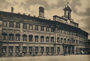 Rom - Palast von Montecitorio, 1910