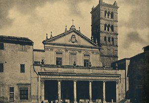 Rom - St. Caecilias Kirche, 1910
