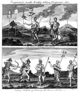 Römische Soldaten, 1801 von Unbekannt