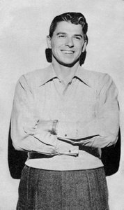 Ronald Reagan, amerikanischer Schauspieler, Filmstar und Politiker, 20. Jahrhundert