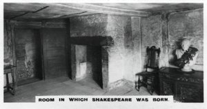Zimmer, in dem Shakespeare geboren wurde