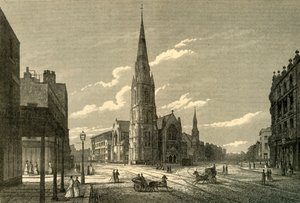 Rowland Hills Kapelle & Schulen, Westminster Bridge Road, ca. 1878