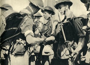 Royal Marines vor der Invasion Siziliens, Zweiter Weltkrieg, 1943-1944 von Unbekannt