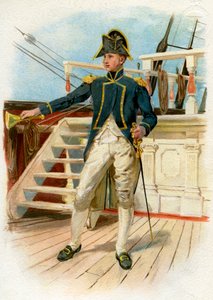 Kapitän der Royal Navy, 18. Jahrhundert