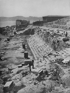 Ruinen des Großen Tempels der Mysterien in Eleusis