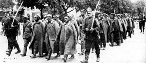 Russische Gefangene, Ostpreußen, Erster Weltkrieg, 1914