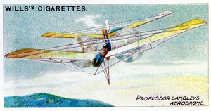 SP Langleys dampfbetriebenes Modellflugzeug Aerodrome, ca. 1896