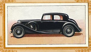 SS Jaguar 2 1/2-Liter Limousine, ca. 1936