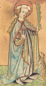Heilige Agnes, um 1450