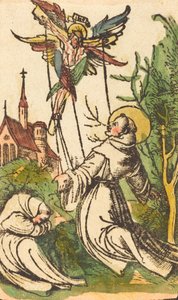 Der heilige Franziskus empfängt die Stigmata