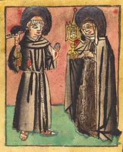Heiliger Franziskus und Heilige Klara von Unbekannt
