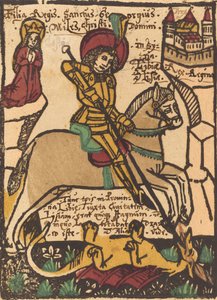 Sankt Georg, ca. 1460-1470 von Unbekannt