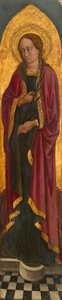 Heilige Giustina von Padua von einem Augustineraltar von Unbekannt