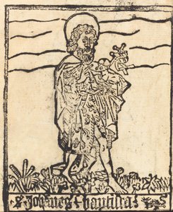 Heiliger Johannes der Täufer [recto], wahrscheinlich 1460-1480
