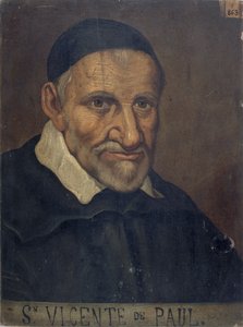Heiliger Vinzenz von Paul 1581-1660, ca. 1660