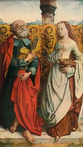 Heilige Peter und Dorothea von Unbekannt