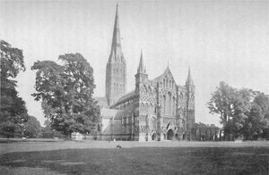 Kathedrale von Salisbury, 1902