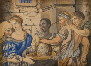 Salome mit dem Haupt Johannes des Täufers