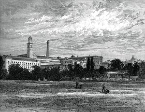 Saltaire-Werke, ca. 1880 von Unbekannt