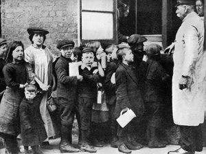 Gemeinschaftsküche der Heilsarmee, Bermondsey, London, 1917 1936