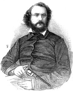 Samuel Colt 1814-1862, Erfinder des Colt-Revolvers, 1856 von Unbekannt