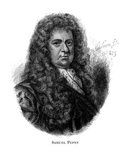 Samuel Pepys, englischer Tagebuchschreiber, 19. Jahrhundert