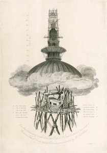 Samuel Rawles Observatorium, St. Pauls Kathedrale, London, 1821