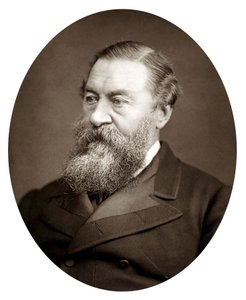 Samuel White Baker 1821-1893, englischer Entdecker und Anti-Sklaverei-Aktivist, um 1880 von Unbekannt