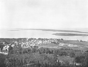Sandy Hook, vom Highland Light, New Jersey, USA, ca. 1900 von Unbekannt