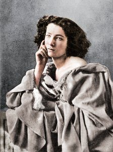 Sarah Bernhardt, französische Schauspielerin, 1869