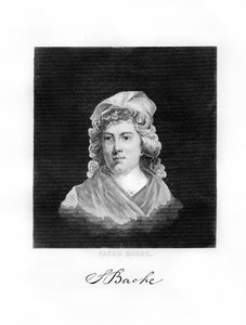 Sarah Franklin Bache, amerikanische Patriotin des Revolutionskrieges, 1872