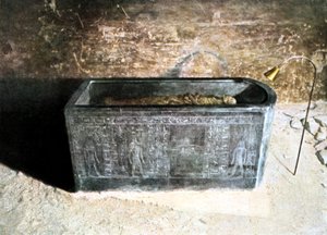 Sarkophag von Amenhotep II., altägyptisch, 18. Dynastie, 1400 v. Chr. von Unbekannt
