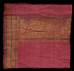 Sari-Fragment, 1800er Jahre
