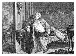 Satirische Komposition von Dumesnil, 1885