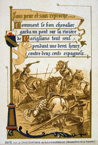 Szene aus dem Leben von Bertrand du Guesclin, 19. Jahrhundert