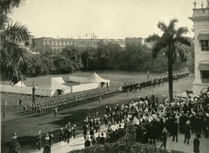 Zweite Ankunft von Lord Curzon im Regierungshaus, 1904